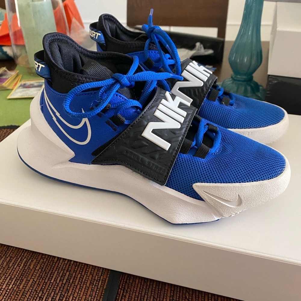 Nike Kids Royal Blue and Black Sneakers